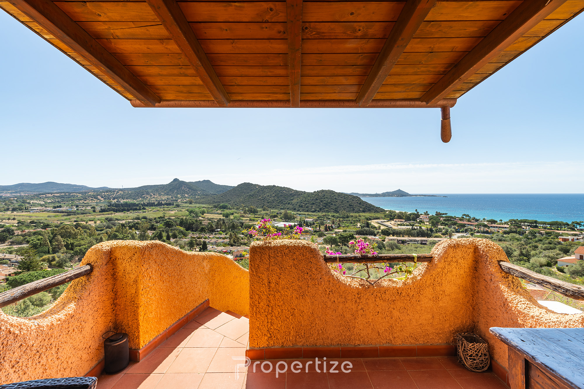 Magnificent villa with sea view, Villasimius