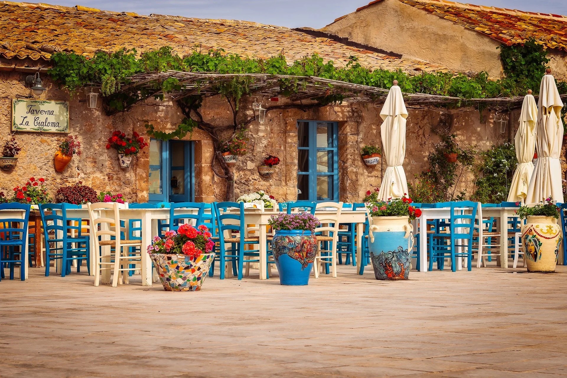 Pachino, south-east Sicily: the village of Marzamemi and the tonnara